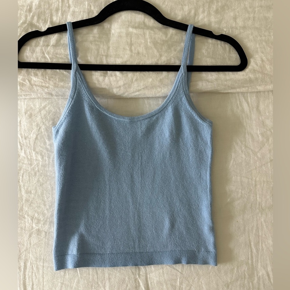 GAP CashSoft Stretch Crop Tank Top